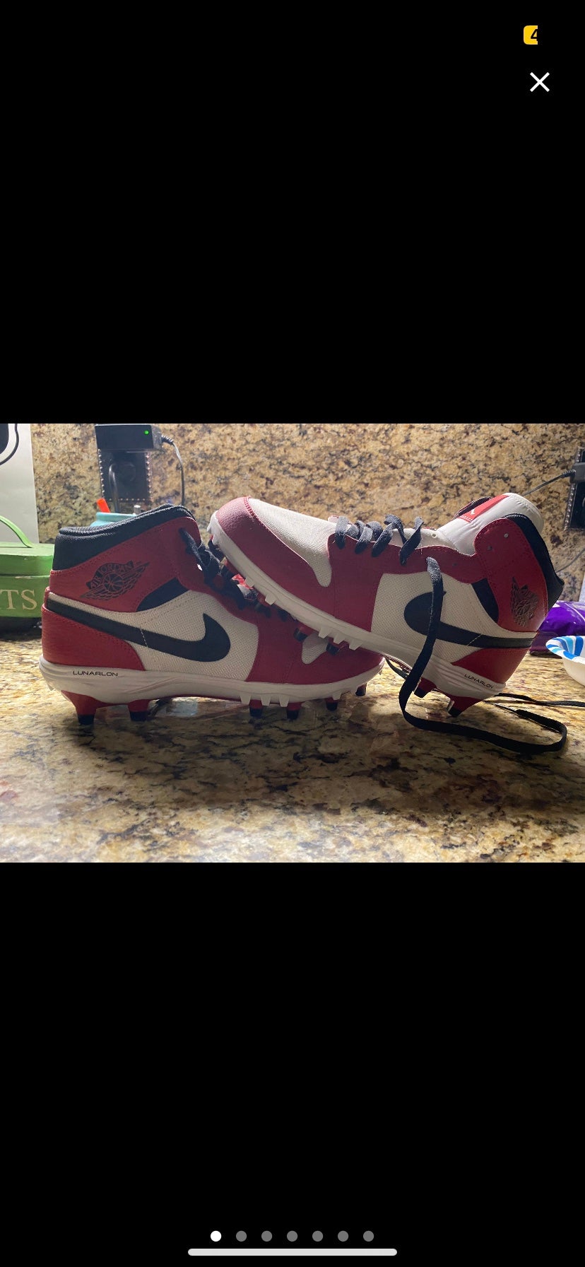 Air Jordan 1 Mid TD Chicago Football Cleats - Stadium Goods