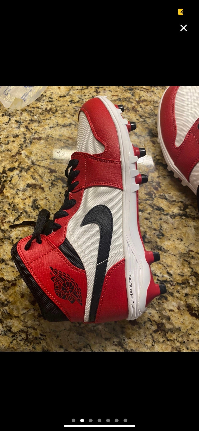 Air Jordan 1 Mid TD Chicago Football Cleats - Stadium Goods