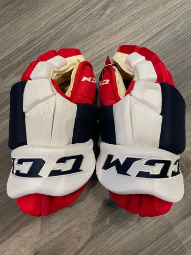15" Winnipeg Jets Heritage Classic CCM Pro Stock Gloves