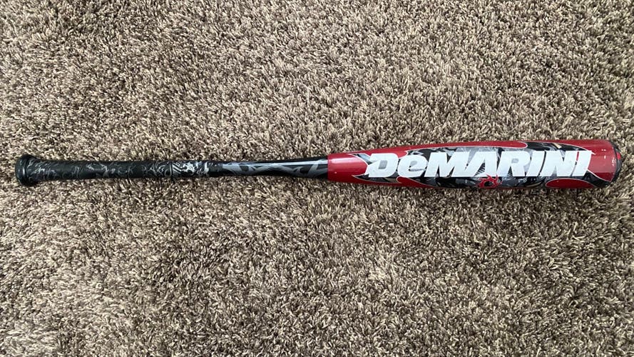 Used USSSA Certified 2013 DeMarini Alloy Voodoo Bat (-5) 27 oz 32"