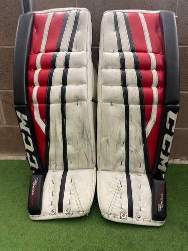 CCM Extreme Flex 860 Leg Pads (Senior, 33+1", Used)
