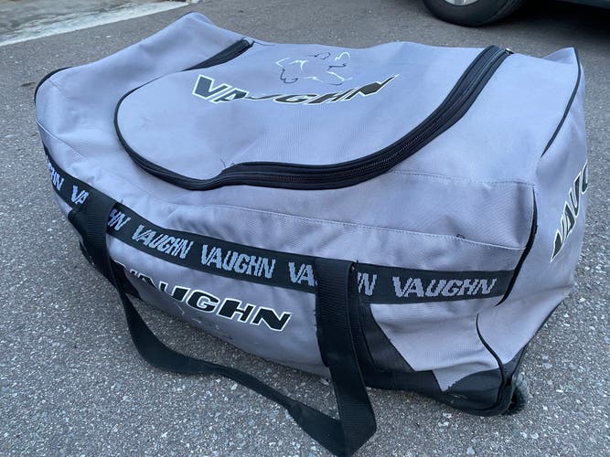 Vaughn Wheeled Goalie Bag (In Good Condition)