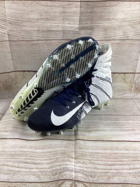 Nike Vapor Untouchable Elite Football Cleat White Navy Blue