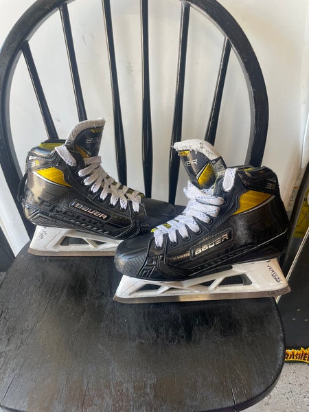 Used Bauer Regular Width Size 5.5 Supreme 3S pro Hockey Goalie Skates