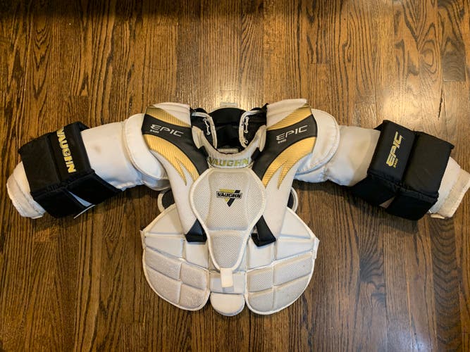 Used Small Vaughn Epic 8400 Goalie Chest Protector