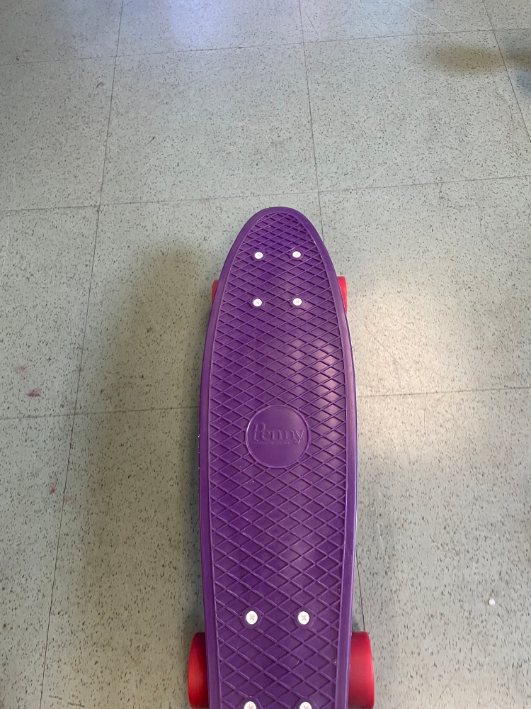 Used  Penny Australia  Purple Skate Board