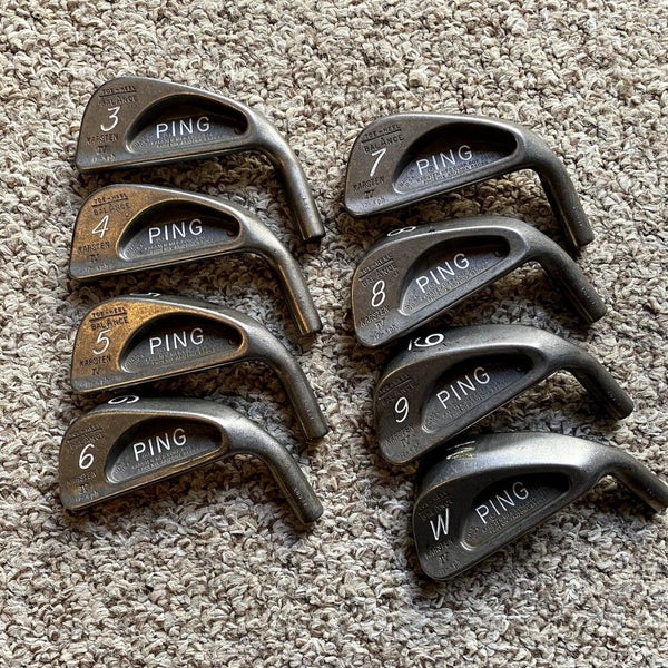 Ping Karsten IV Iron Set 3PW Heads Only Red Dot SidelineSwap