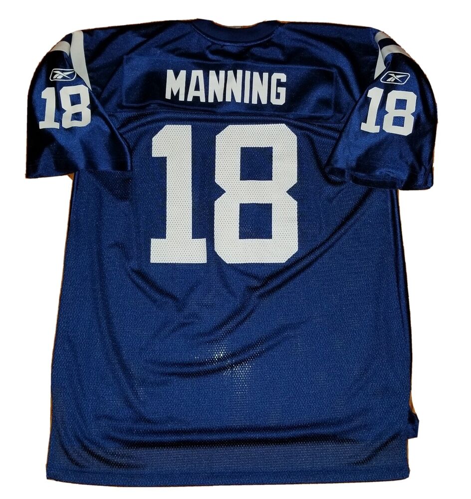 Eli Manning Girls Extra Large NY Giants Reebok Jersey