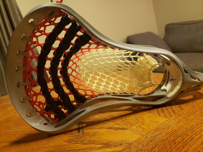 New Brine Strung Clutch X Head, Cannons/USA themed