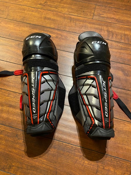 Like NEW CCM Jetspeed Xtra-Pro Shin Pads (13")