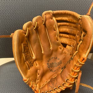 Re-laced/reconditioned Spalding Softball Glove-13’ LHT