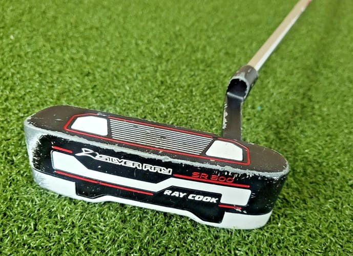 Ray Cook Silver Ray SR600 Putter  / RH / Steel ~34.25" / Big Softy Grip / jd7974