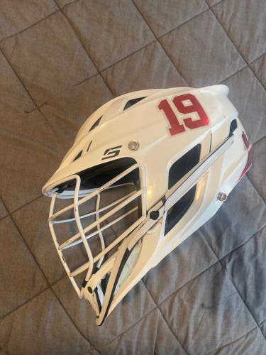Boston University Lacrosse Helmet