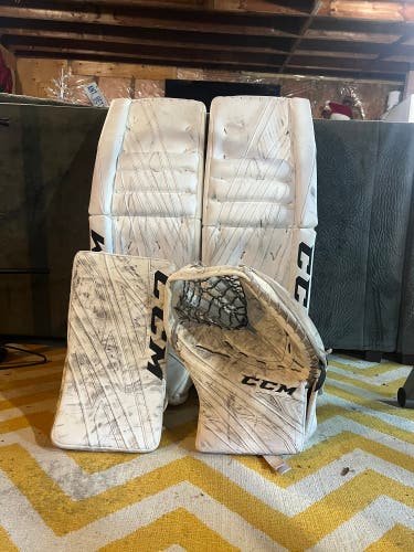 Pro stock ccm EFLEX 4 goalie set