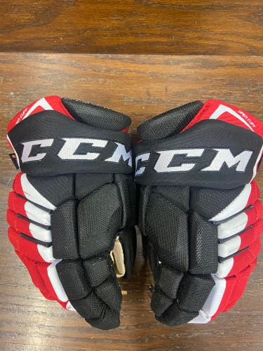Used CCM 13"  Jetspeed FT4 Gloves blk/red/white