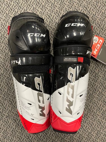 CCM Jetspeed FT4 14” shin pads