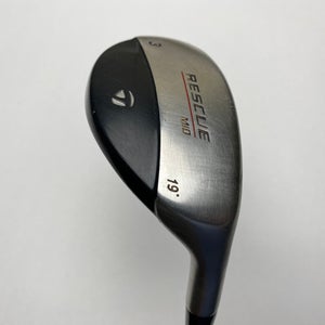 Taylormade Rescue Mid 3 Hybrid 19* Stiff Steel Mens RH