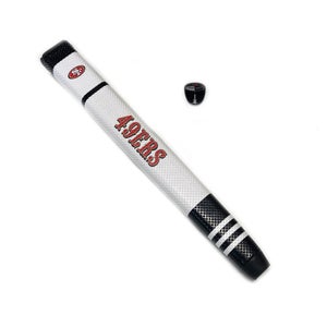 NEW Team Golf San Francisco 49ers White/Red/Black Jumbo Putter Grip w/Ball