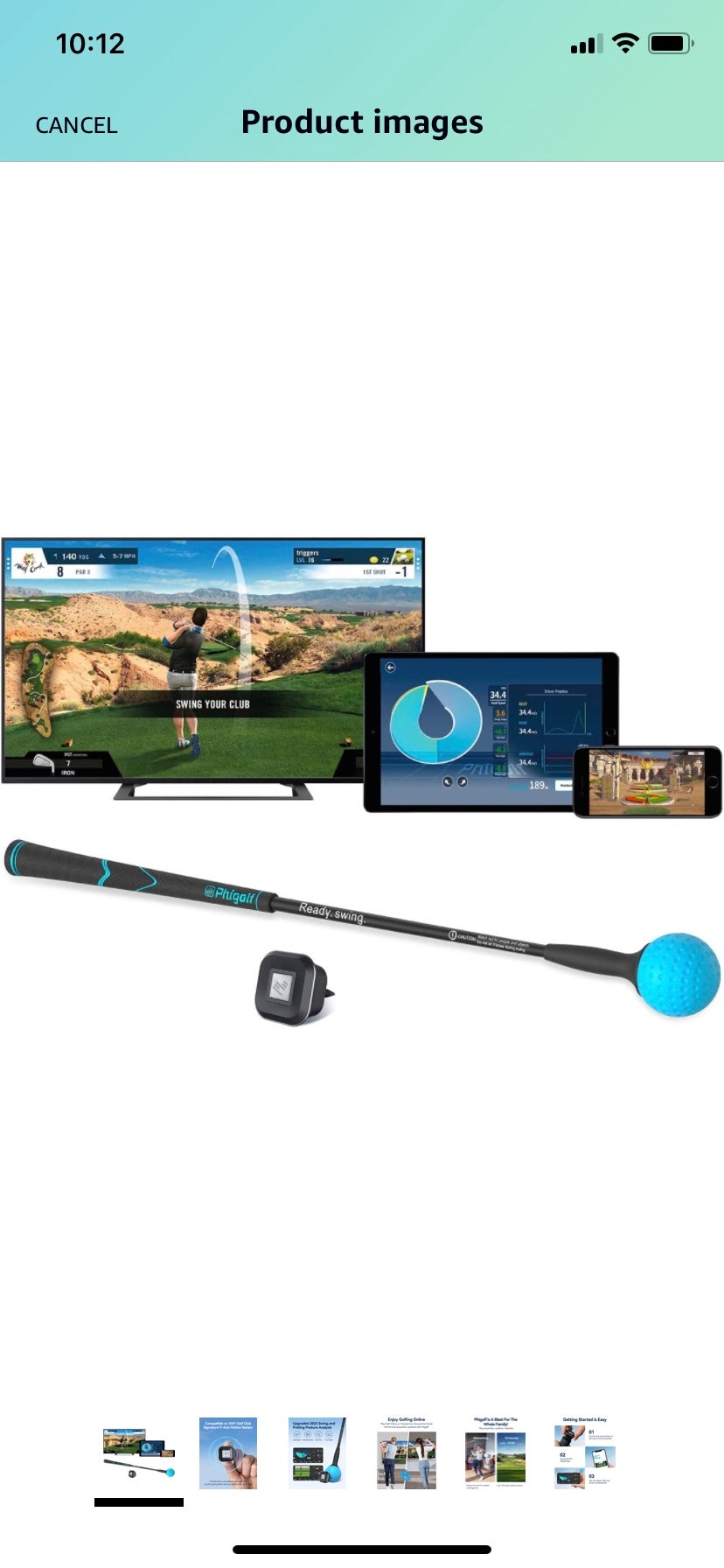 Phigolf golf simulator | SidelineSwap