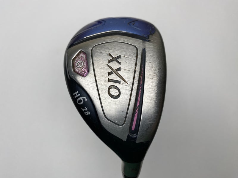 XXIO X 6 Hybrid 28* MP1000 35g Ladies Graphite Womens RH Undersize Grip