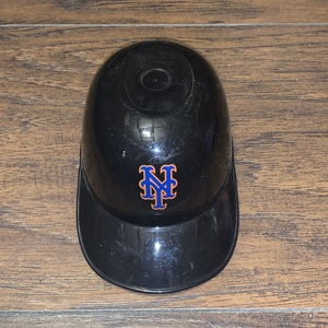 New York Mets Rawlings MLB Baseball Black Mini Batting Ice Cream Display Helmet