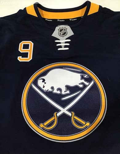 NHL Buffalo Sabres #9 Jack Eichel Jersey- Men's Size M