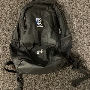 Under Armour Team Hustle 3.0 Hockey Backpack - Royal/Grey/Grey
