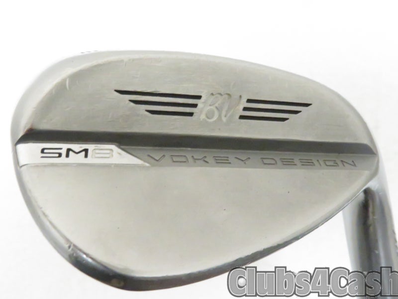 Titleist Vokey Design SM8 Custom Stamp 52*/08* F Grind Graphite