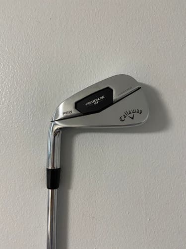 Like New Men's Callaway 5 Iron Left Hand Rogue ST Pro Stiff Flex Steel Shaft