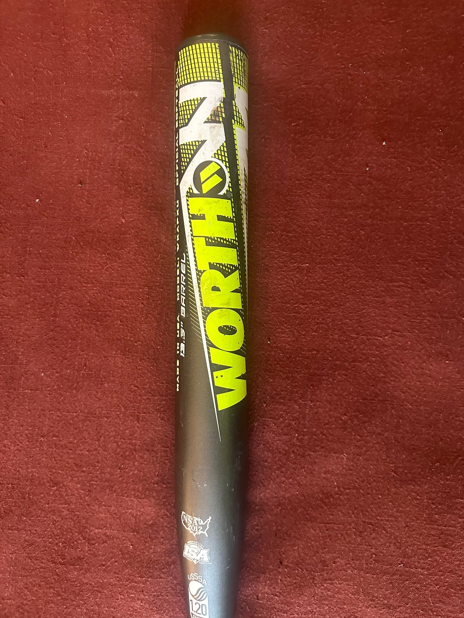 Worth Wicked XXL Andy Slowpitch Softball Bat End Loaded USSSA | SidelineSwap
