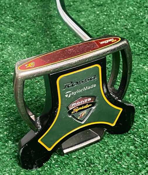 TaylorMade Rossa Monza Spider AGSI Mallet Putter RH Steel 35" New Grip Very Nice