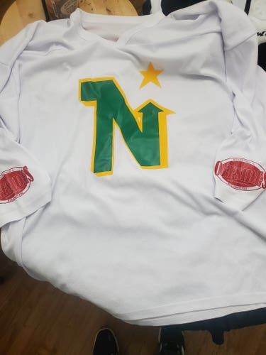 White Used XL Men's Jersey