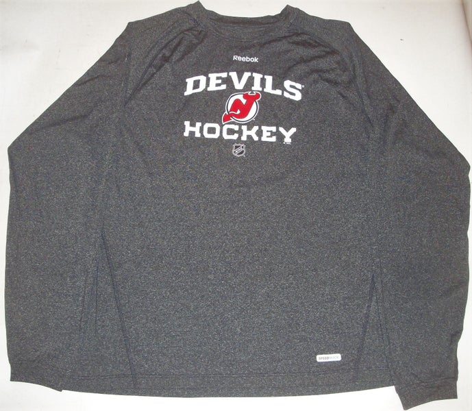 Vintage New Jersey Devils sweatshirt, NHL black graphic crewneck - AU Large
