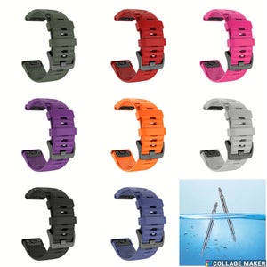 Aeris Atmos 1 2 Elite Elite T3 Wrist Strap Scuba Dive Computer Watch Band + Pins