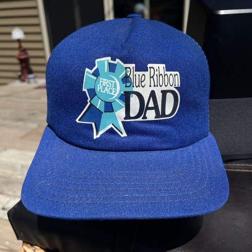 Vintage Pabst Blue Ribbon Dad Snapback Baseball Hat