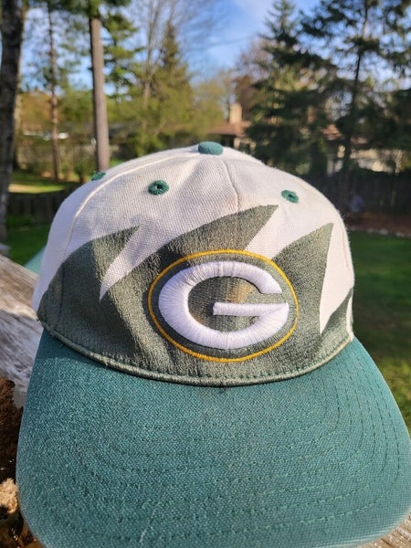 Vintage American Needle Vented Mesh Strapback Hat Green Bay