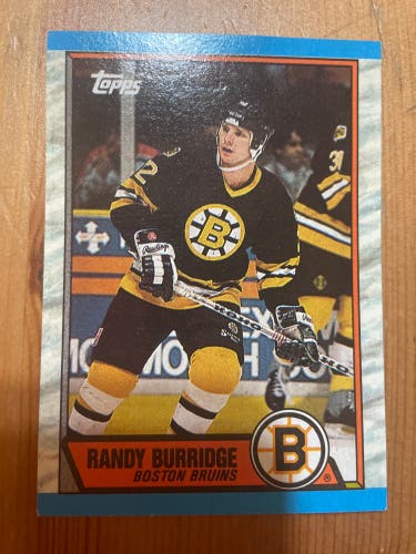 Topps 1990 Randy Burridge Card