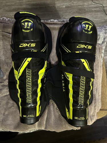 Used Warrior Alpha DX5 Shin Pads
