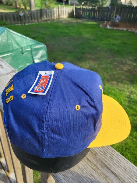 90's Los Angeles Rams Signatures NFL Snapback Hat – Rare VNTG