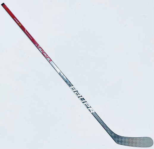 New Custom Red Bauer Vapor ADV (Hyperlite Dress) Hockey Stick-LH-77 Flex-PM9-Grip