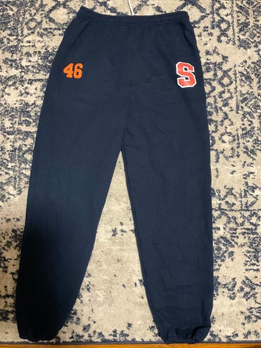 Syracuse Lacrosse Issued Sweatpants #46