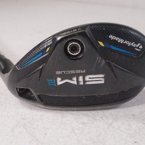 TaylorMade SIM2 Rescue 4-22* Hybrid Right Regular Flex Tensei Graphite # 156577