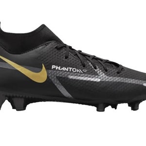 Size 7 Men’s Nike Phantom GT2 Academy DF FG MG Black Soccer Cleats