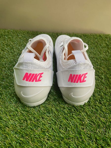 *SOLD* Nike Zoom Pole Vault Elite 3 Track Spikes White Orange AA1204-101 Mens 10 NEW