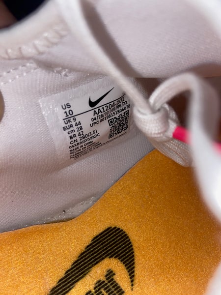 *SOLD* Nike Zoom Pole Vault Elite 3 Track Spikes White Orange AA1204-101 Mens 10 NEW