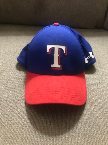 New Texas Rangers Blue And Red Under Armour Hat Snapback