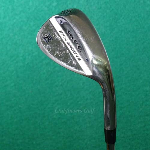 Rife Golf Spin Groove 56° SW Sand Wedge Factory Stepped Steel Wedge