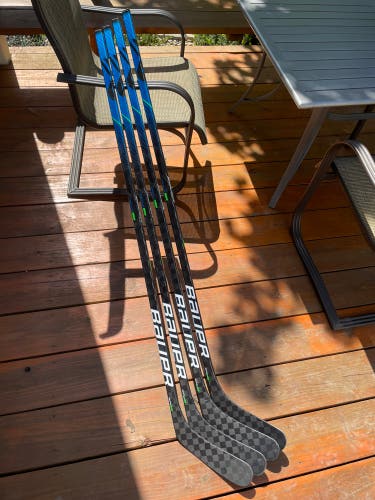 3 New Bauer Senior Left Hand P92 Pro Stock Nexus Geo Hockey Stick