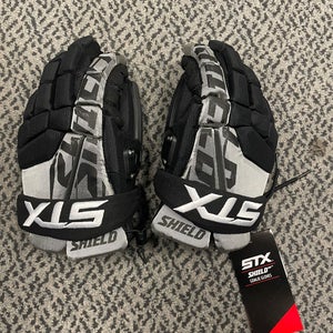 STX Shield 300 Black Large goalie glove