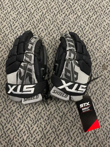 STX Shield 300 Black Large goalie glove
